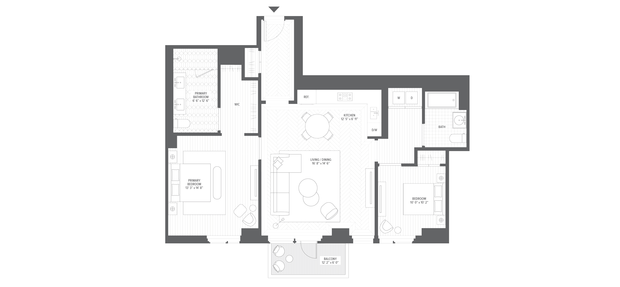 Unit 4C floorplan